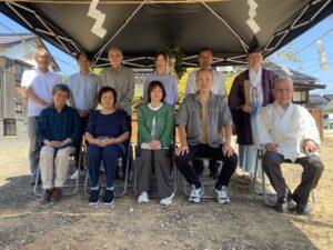 未来へつながる、はじまりの一日。ー地鎮祭ー