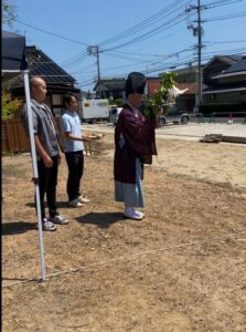 未来へつながる、はじまりの一日。ー地鎮祭ー